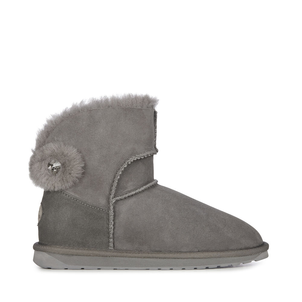 Emu Collingrove Crystal Stiefel Damen Tiefesgrau | 31DKNAMRB