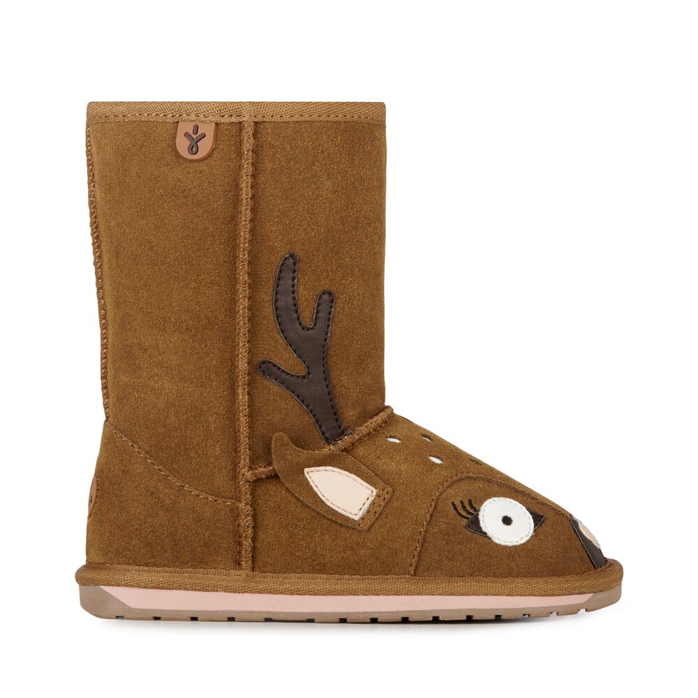 Emu Deer Stiefel Kinder Braun | 34XYBQKMT