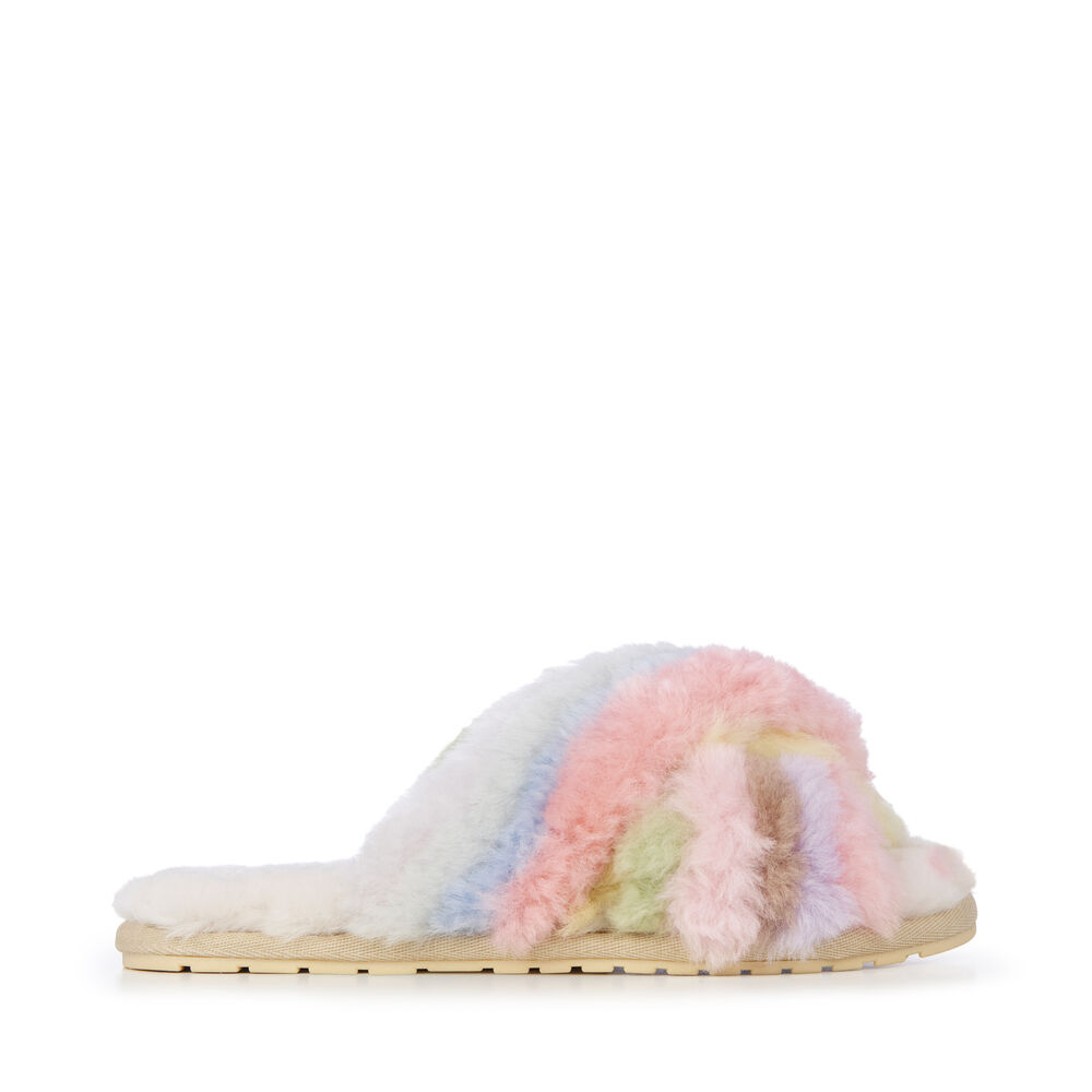 Emu Mayberry Rainbow Hausschuhe Damen Mehrfarbig | 97NQLHSCD