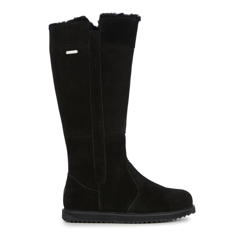 Emu Moonta Stiefel Damen Schwarz | 34OUSLKME