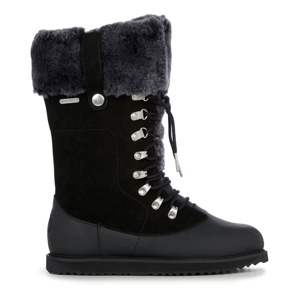 Emu Orica Hi Stiefel Damen Schwarz | 25CVNFYKW