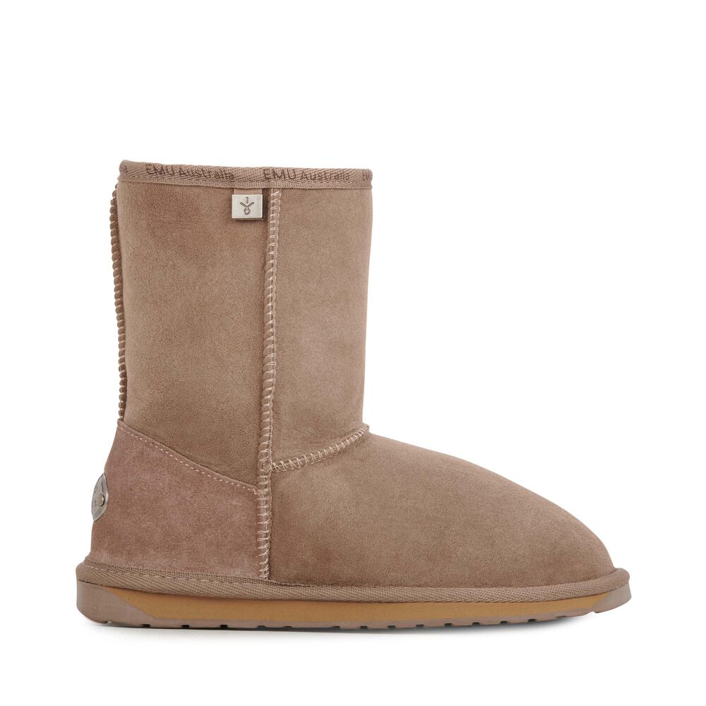 Emu Platinum Stinger Slim Lo Stiefel Damen Khaki | 97VPSDXKM