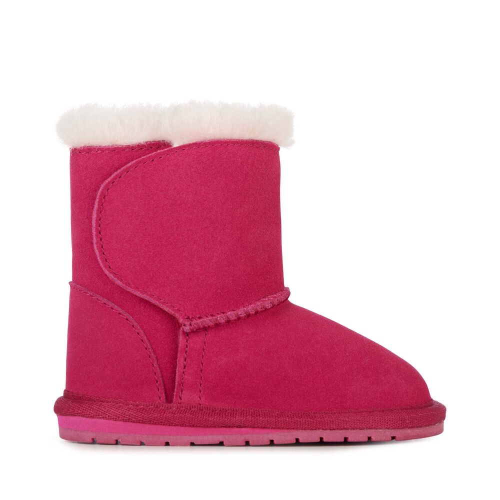 Emu Toddle Babies Stiefel Kinder Fuchsie | 54MDSGAHQ