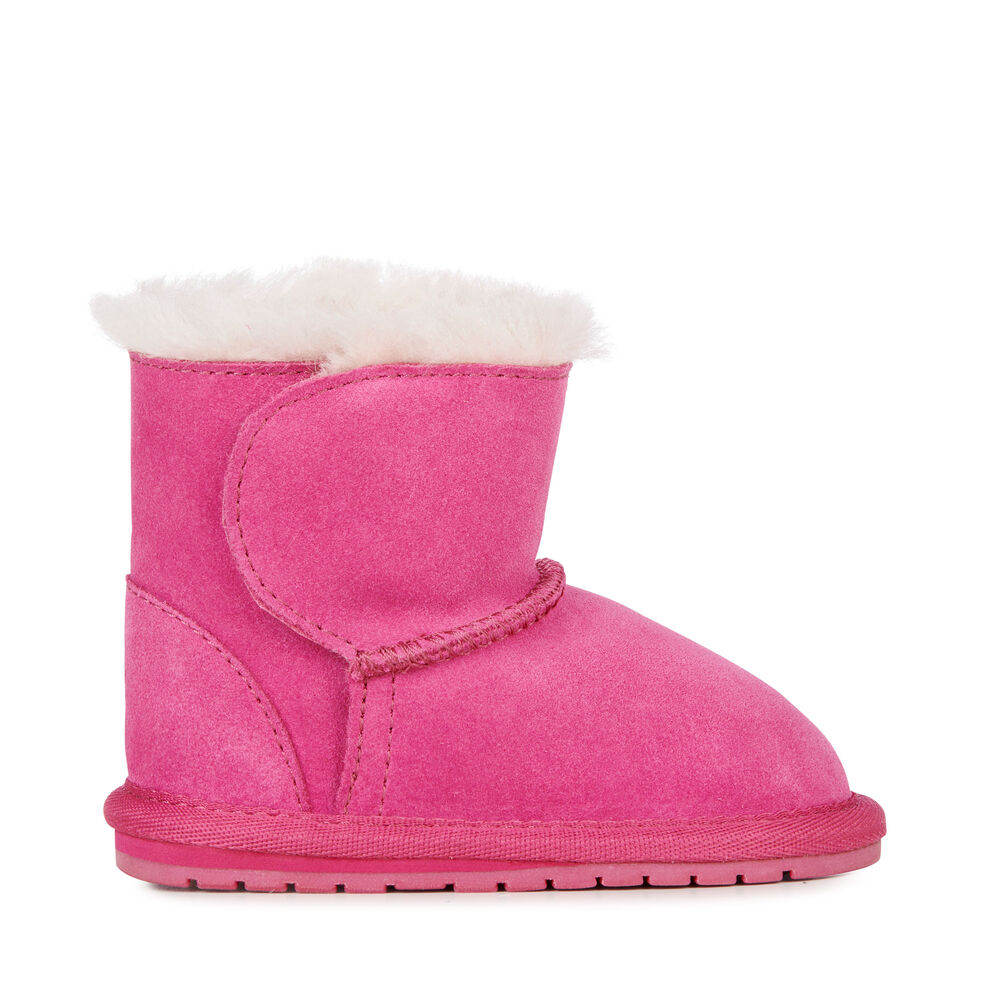 Emu Toddle Babies Stiefel Kinder Tiefesrosa | 82JGAFRYN