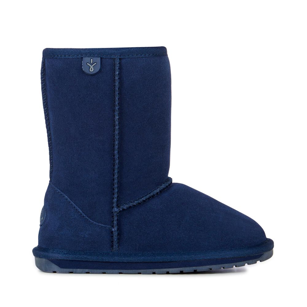 Emu Wallaby Lo Stiefel Kinder Navy | 09TDWERYO