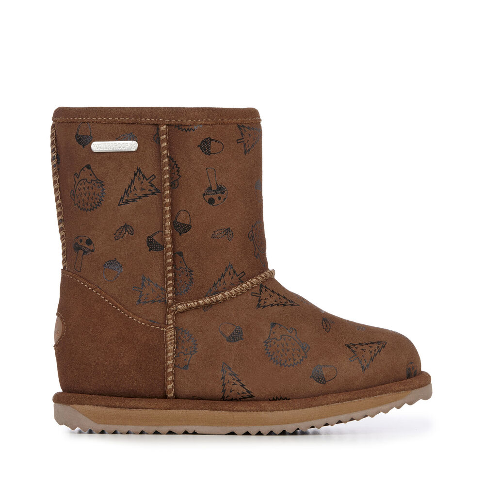 Emu Woodland Brumby Stiefel Kinder Braun | 35FPMODAI