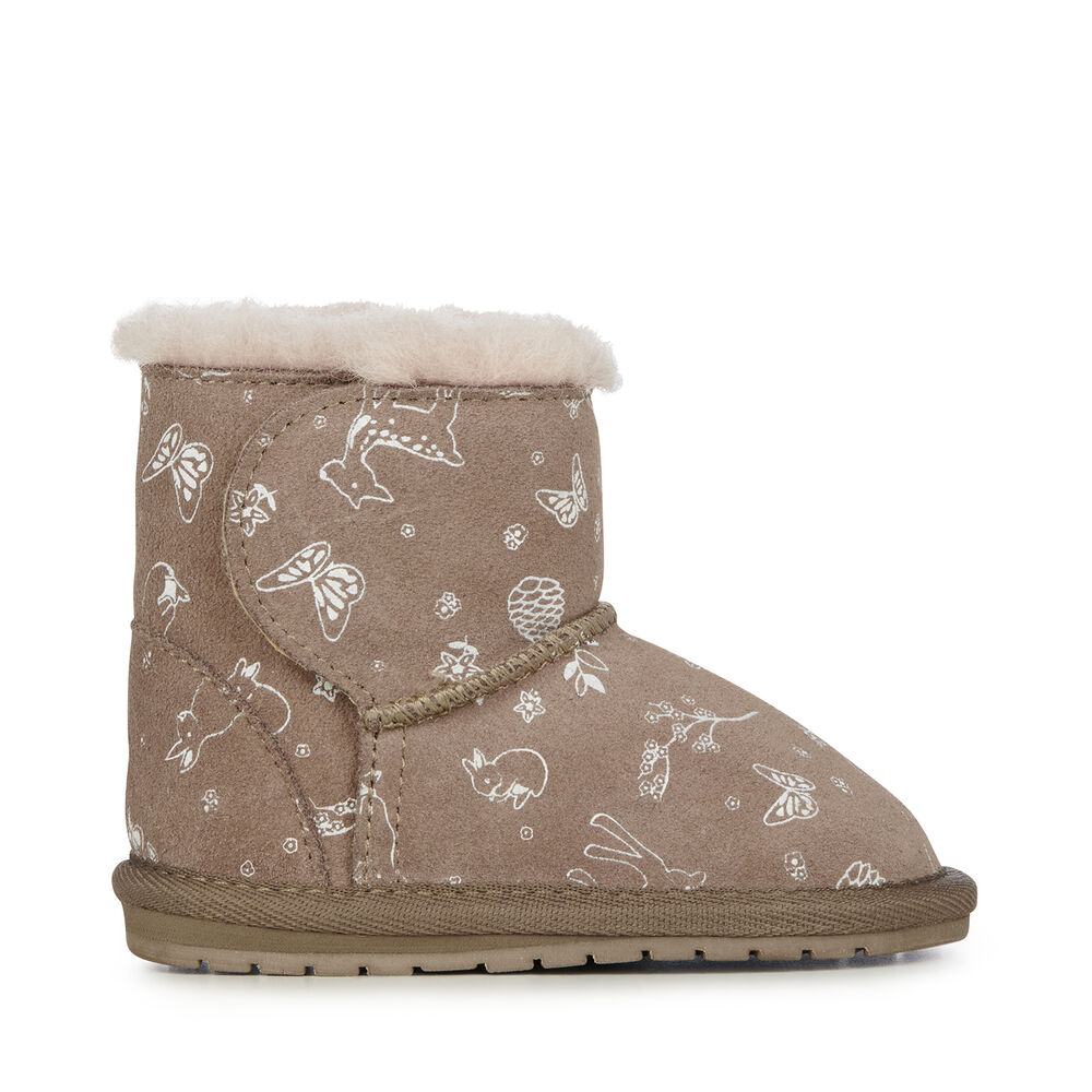 Emu Woodland Toddle Babies Stiefel Kinder Khaki | 03FMRPOYJ