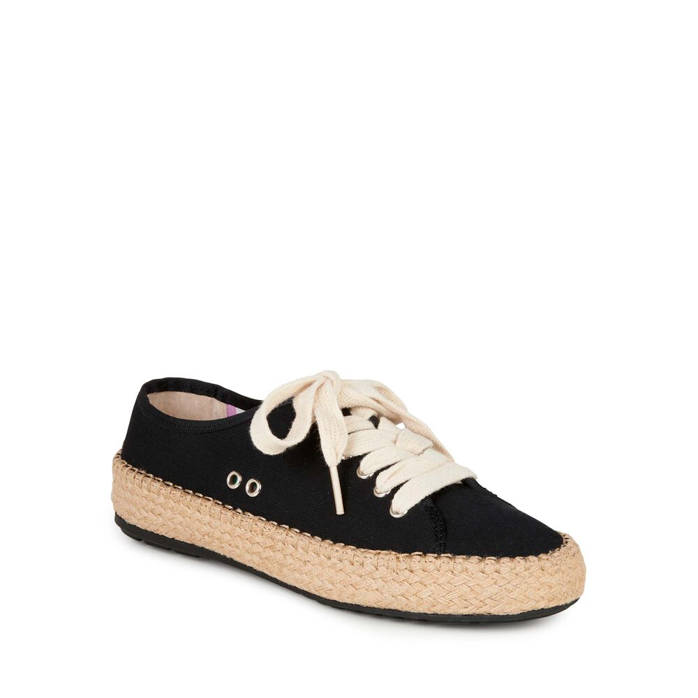 Emu Agonis Espadrilles Damen Schwarz | 62VGXEQPF