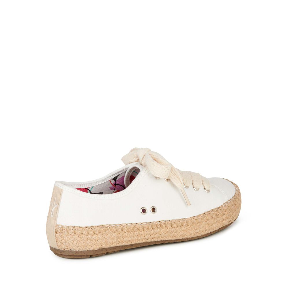 Emu Agonis Espadrilles Damen Weiß | 85XATDEIF