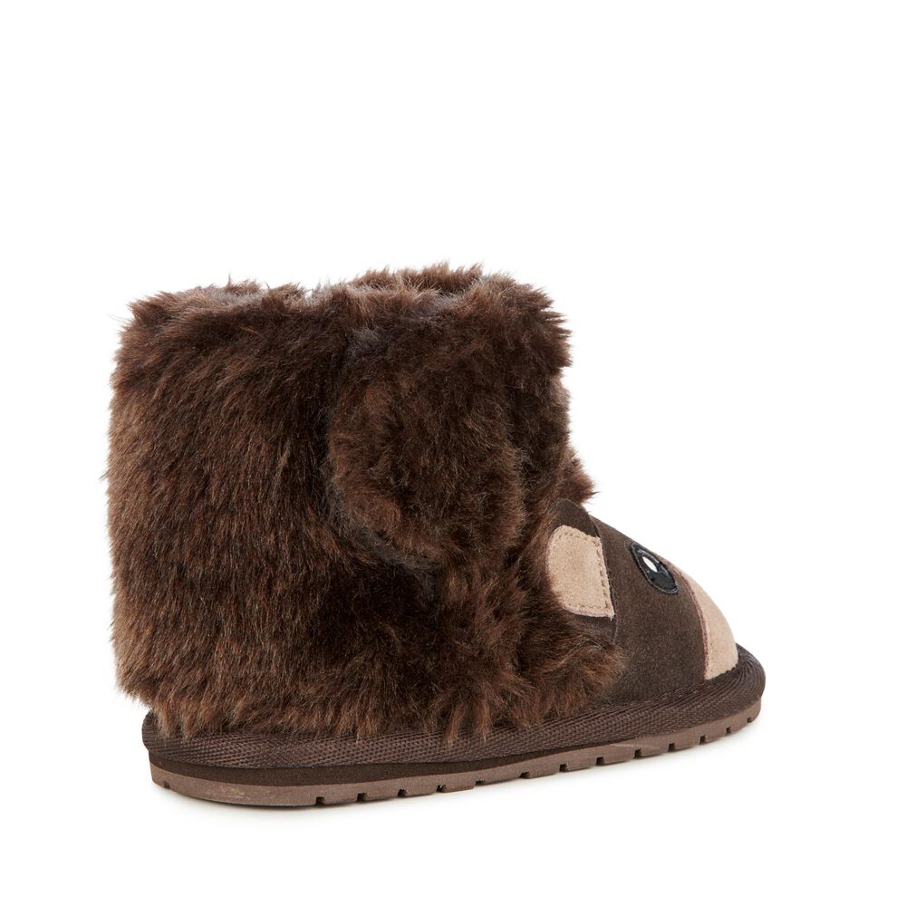 Emu Bear Walker Babies Stiefel Kinder Schokolade | 12TZCDHIN