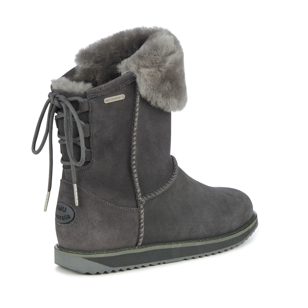 Emu Birdwood Stiefel Damen Dunkelgrau | 49NTHOGQA