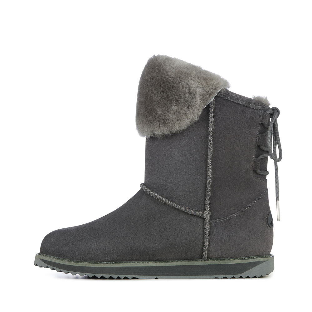 Emu Birdwood Stiefel Damen Dunkelgrau | 49NTHOGQA