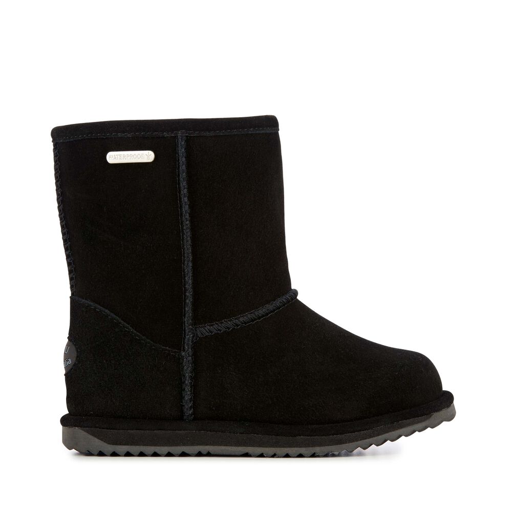 Emu Brumby Lo Teens Stiefel Kinder Schwarz | 57JNWOBSU