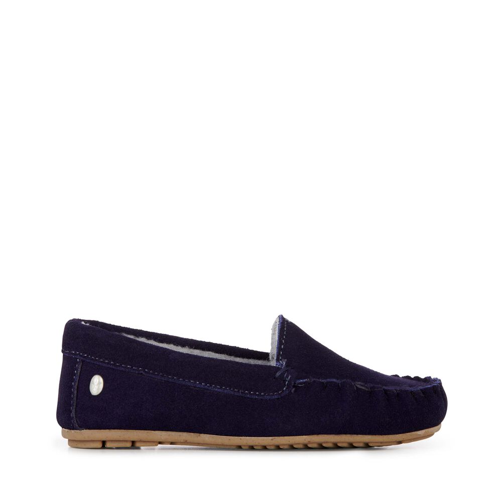 Emu Cairns Hausschuhe Kinder Navy | 87XPVZNMS