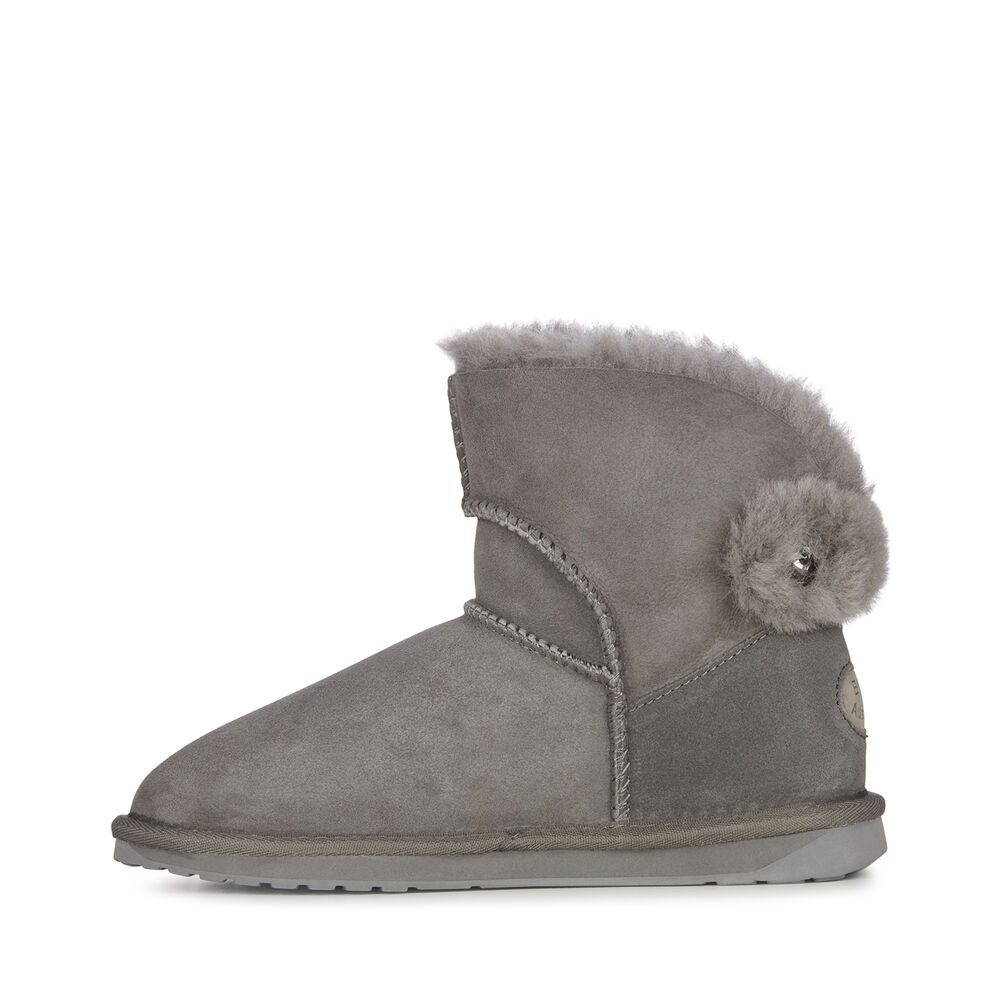 Emu Collingrove Crystal Stiefel Damen Tiefesgrau | 31DKNAMRB