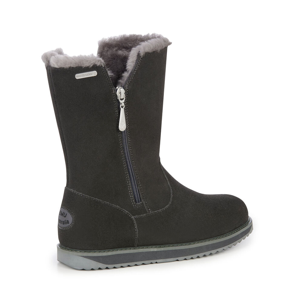 Emu Gravelly Stiefel Damen Dunkelgrau | 47BYHICQJ