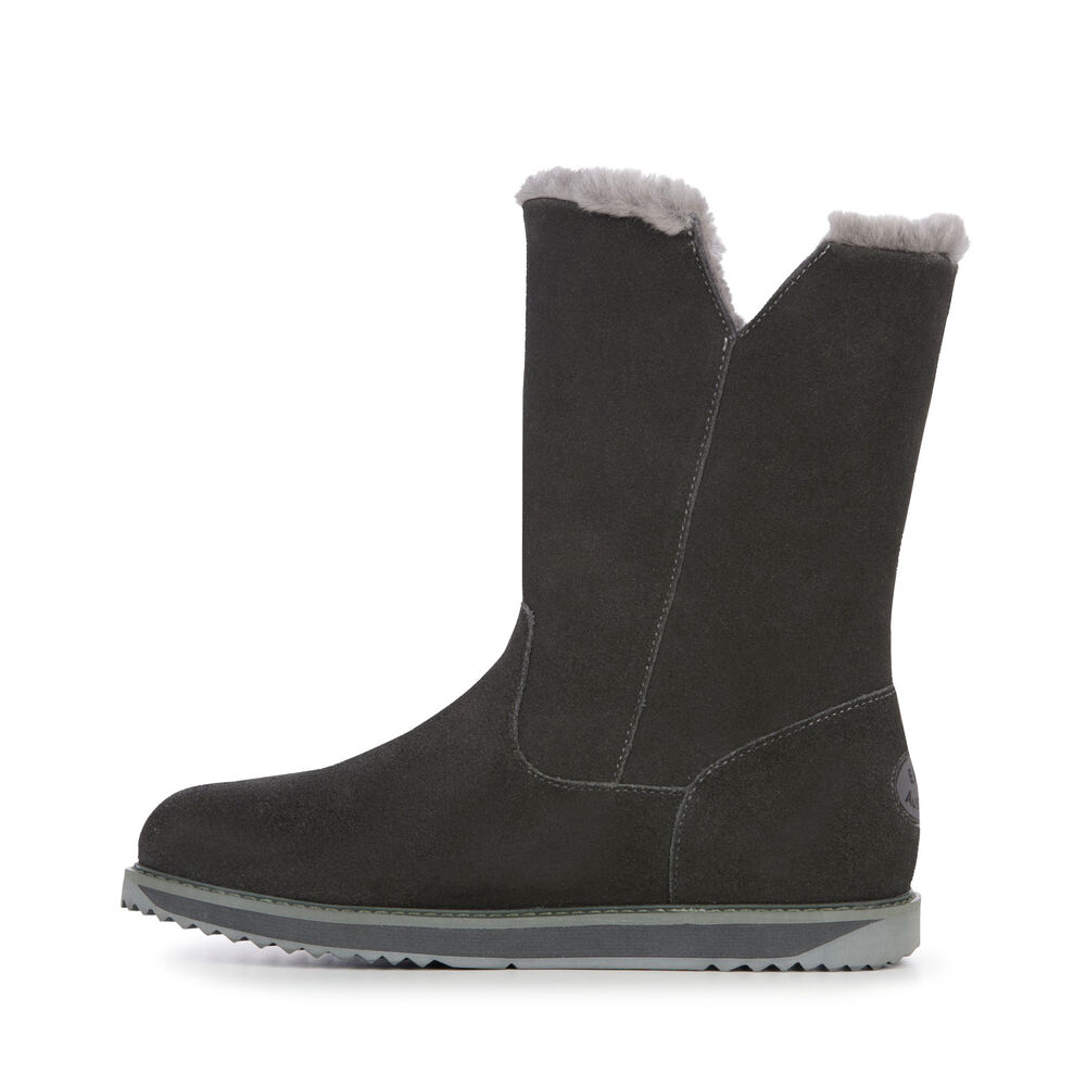 Emu Gravelly Stiefel Damen Dunkelgrau | 47BYHICQJ