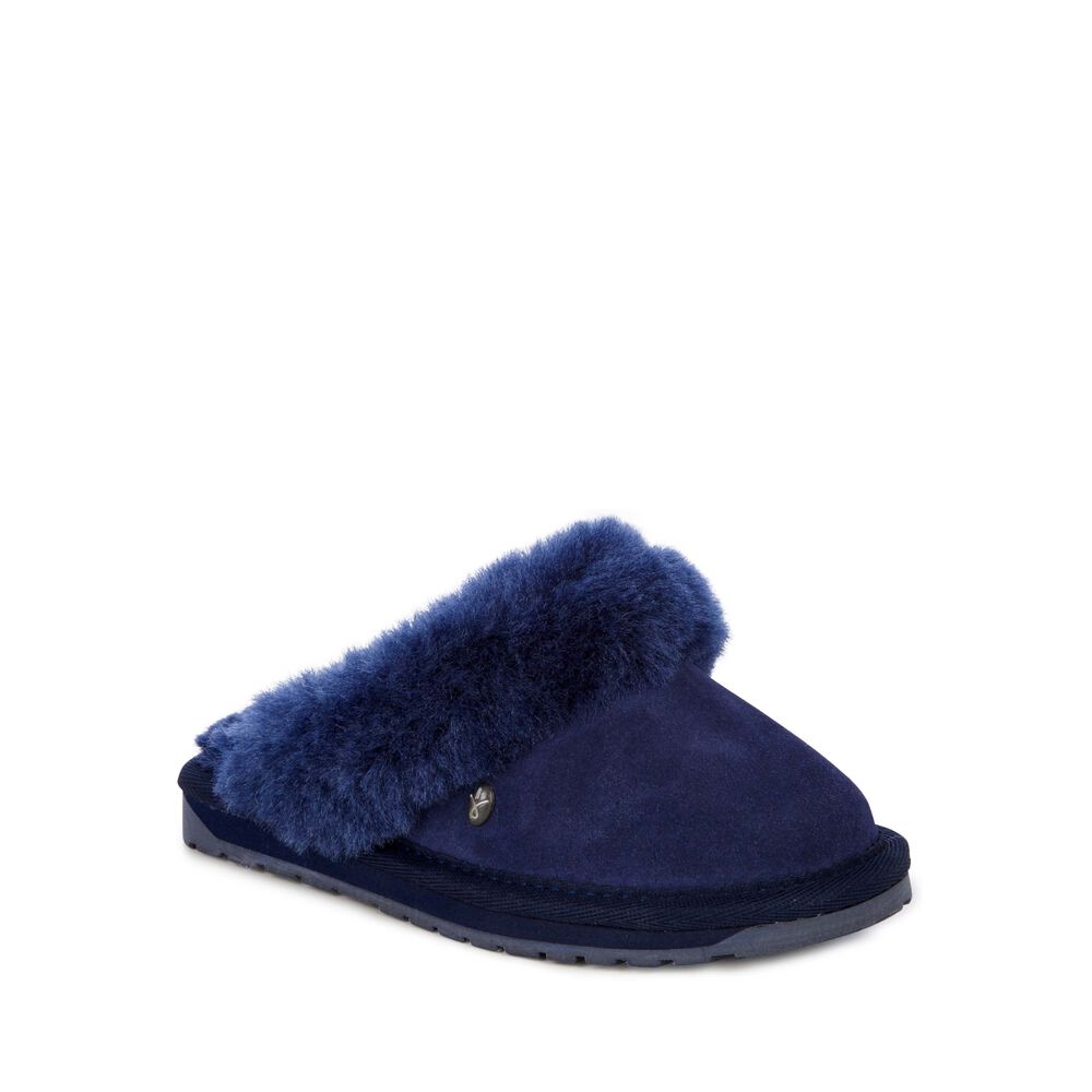 Emu Jolie Hausschuhe Kinder Navy | 79PIAUVQS