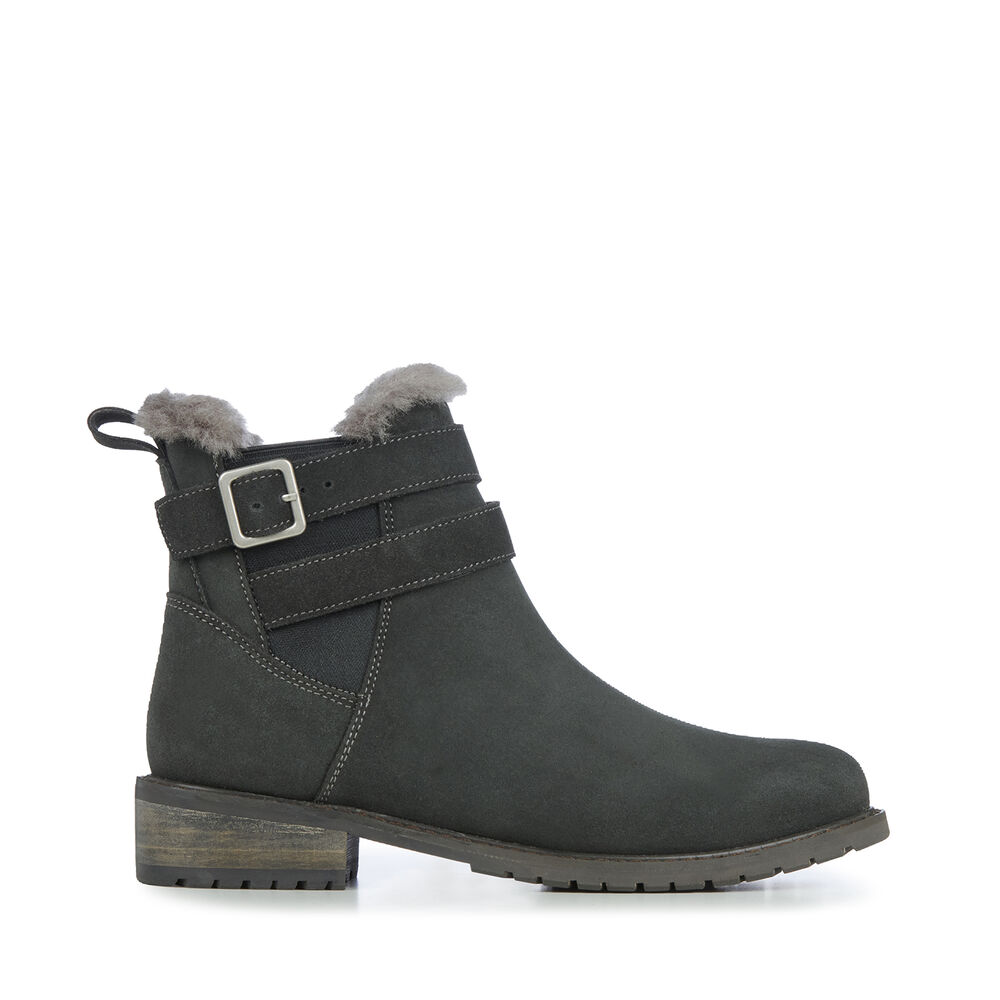 Emu Loxton Stiefel Damen Dunkelgrau | 43QFWLDJT