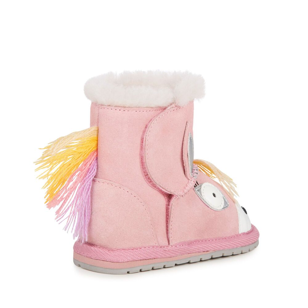 Emu Magical Unicorn Walker Babies Stiefel Kinder Rosa | 37NAPLCJD