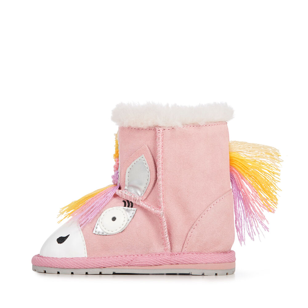 Emu Magical Unicorn Walker Babies Stiefel Kinder Rosa | 37NAPLCJD