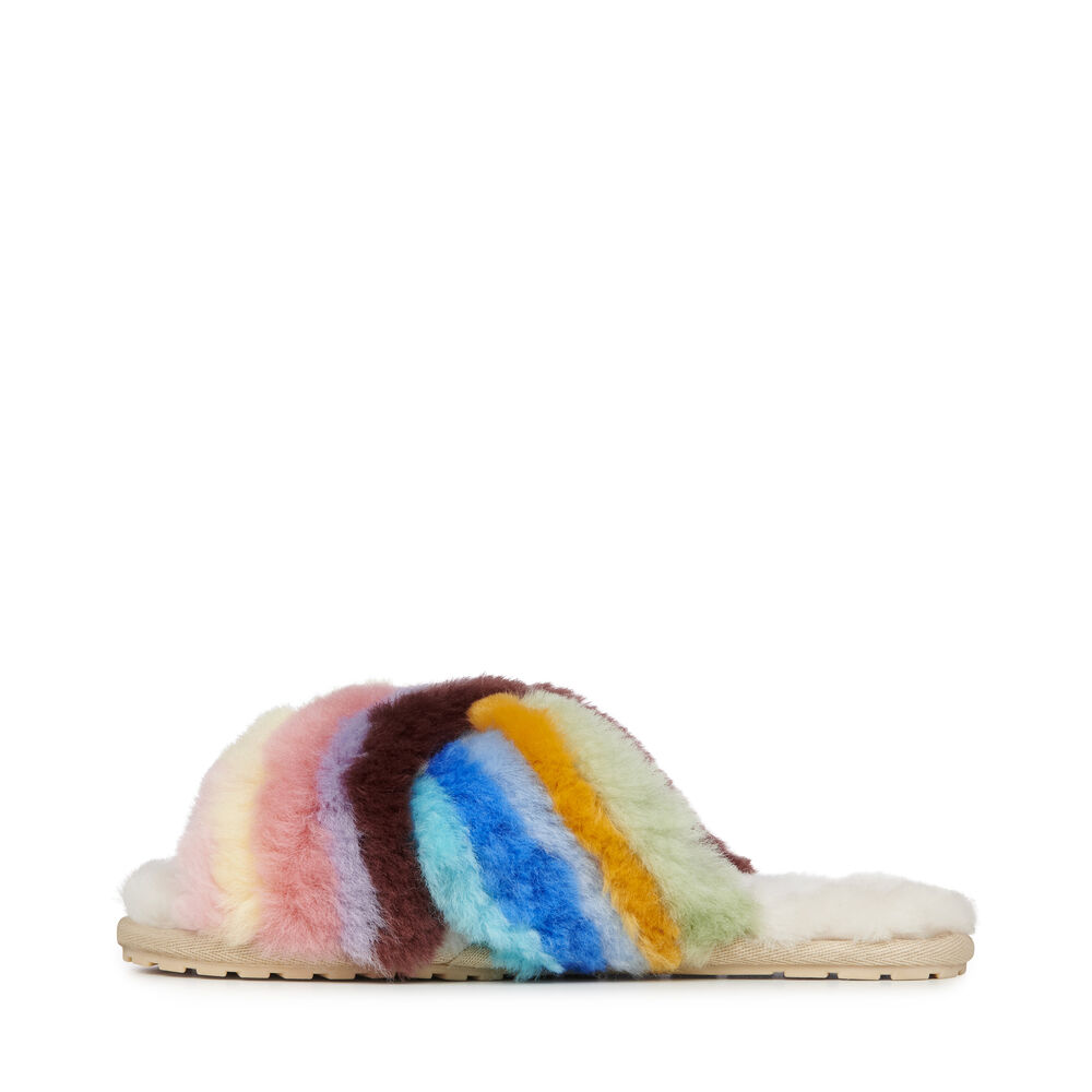 Emu Mayberry Rainbow Hausschuhe Damen Mehrfarbig | 65VFYBZTO