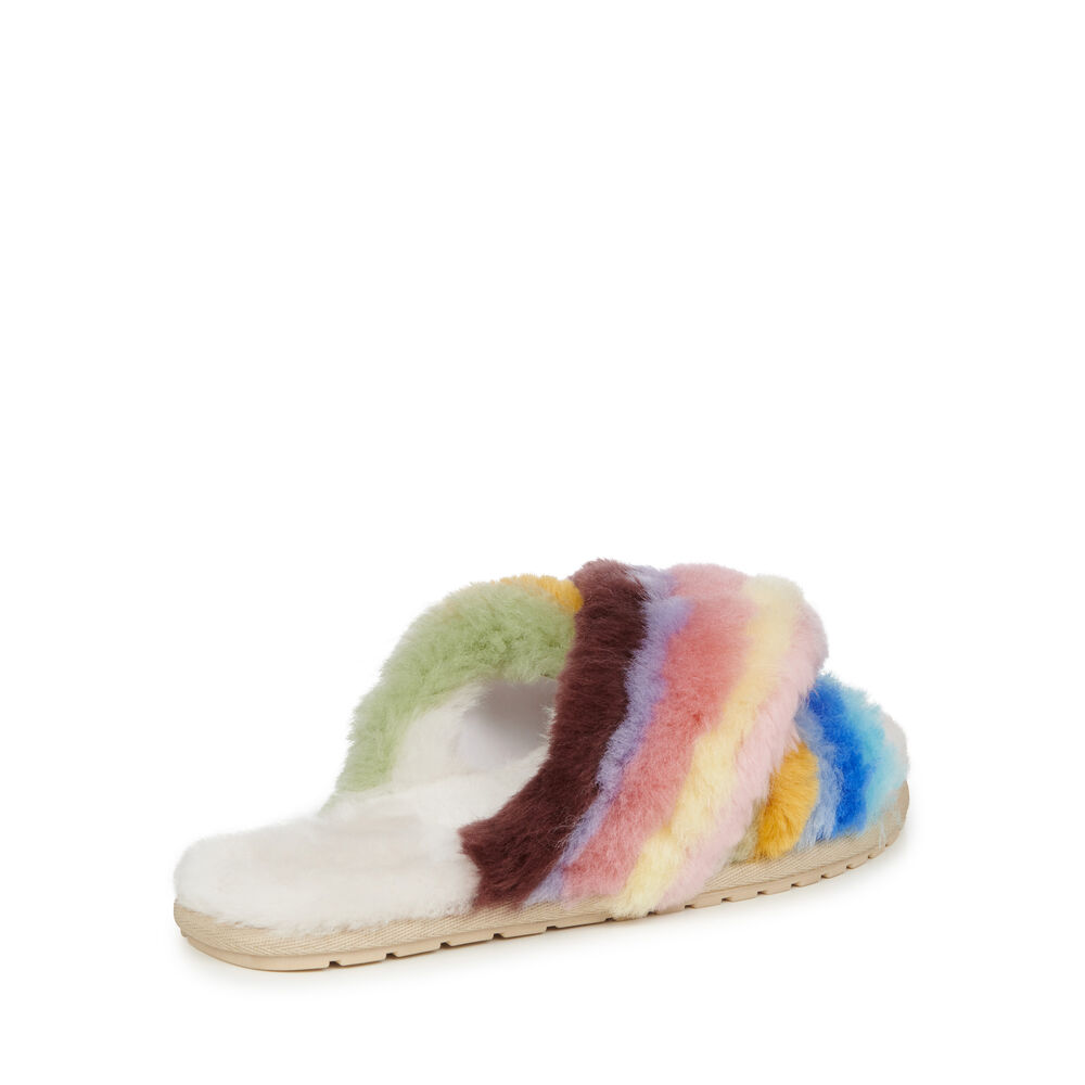 Emu Mayberry Rainbow Hausschuhe Damen Mehrfarbig | 65VFYBZTO