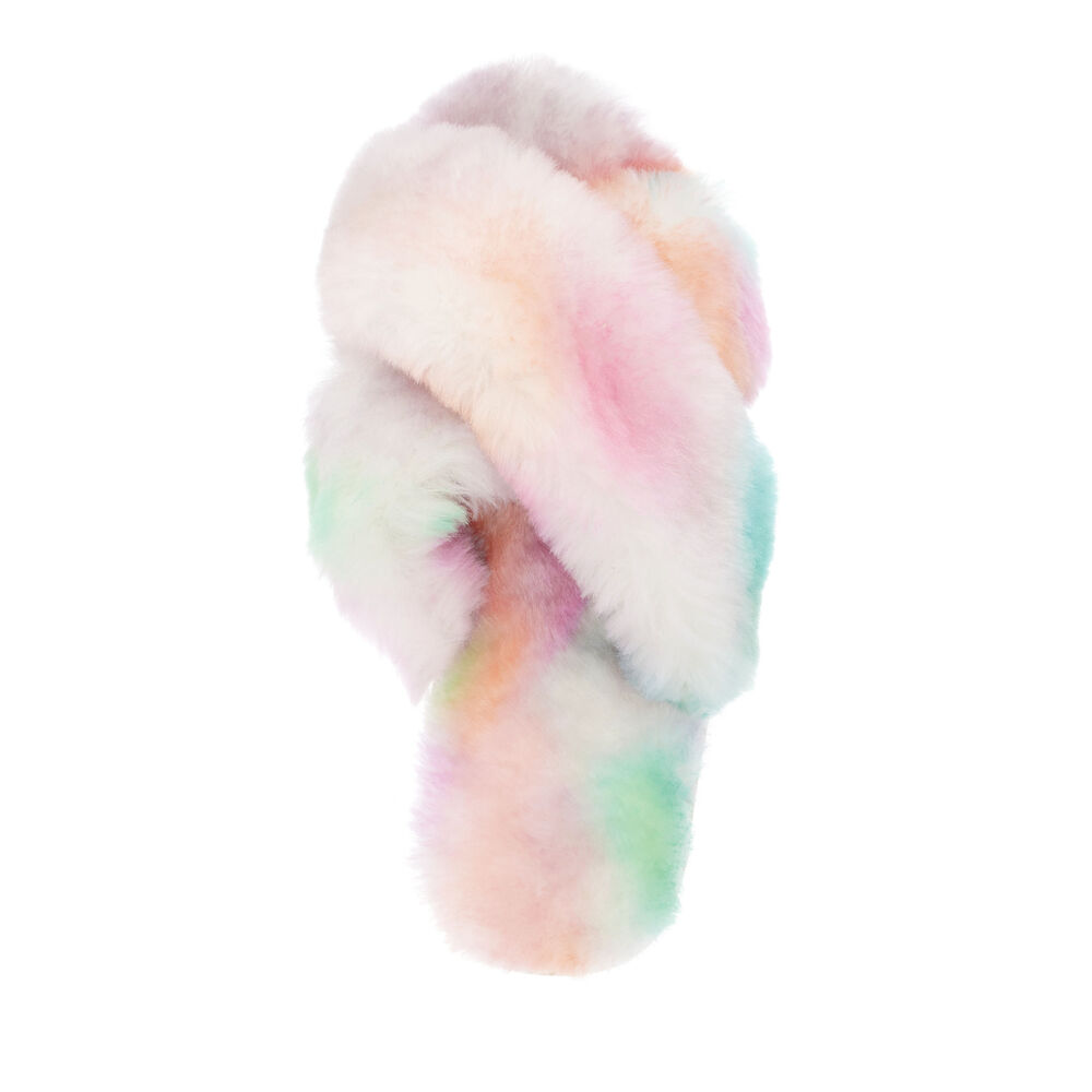 Emu Mayberry Tie Dye Hausschuhe Damen Mehrfarbig | 45NIWUEPL