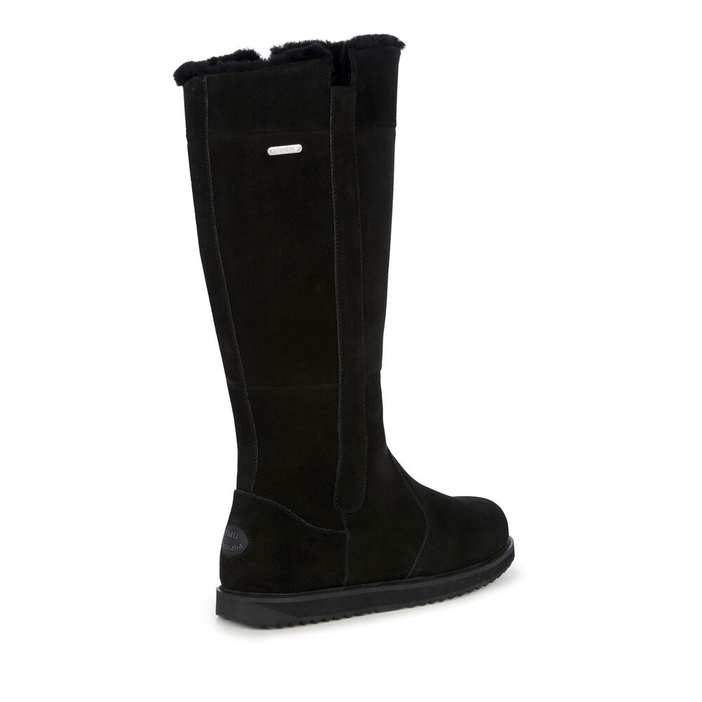 Emu Moonta Stiefel Damen Schwarz | 34OUSLKME