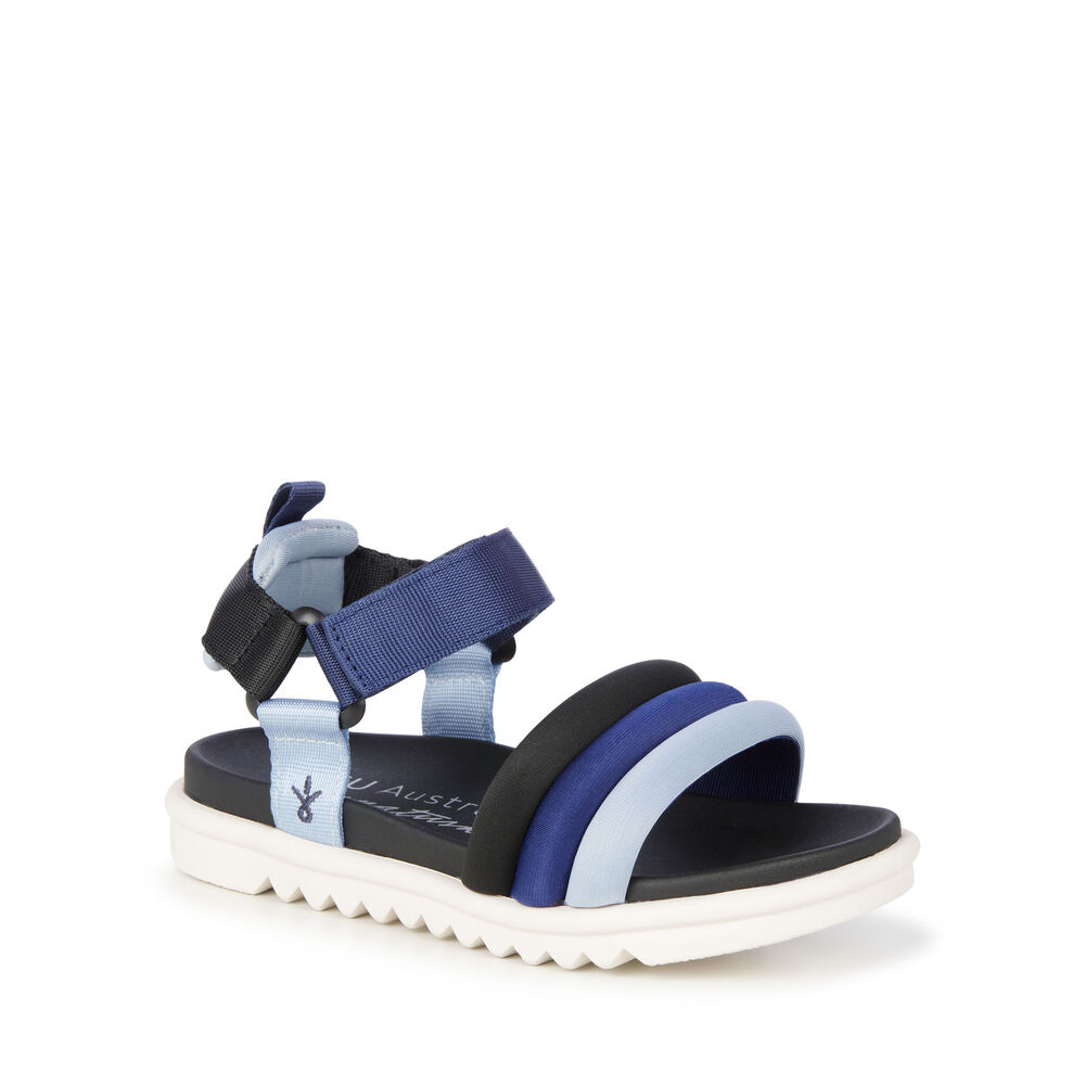 Emu Oasis Sandalen Kinder Blau Schwarz | 90QMHDSTV