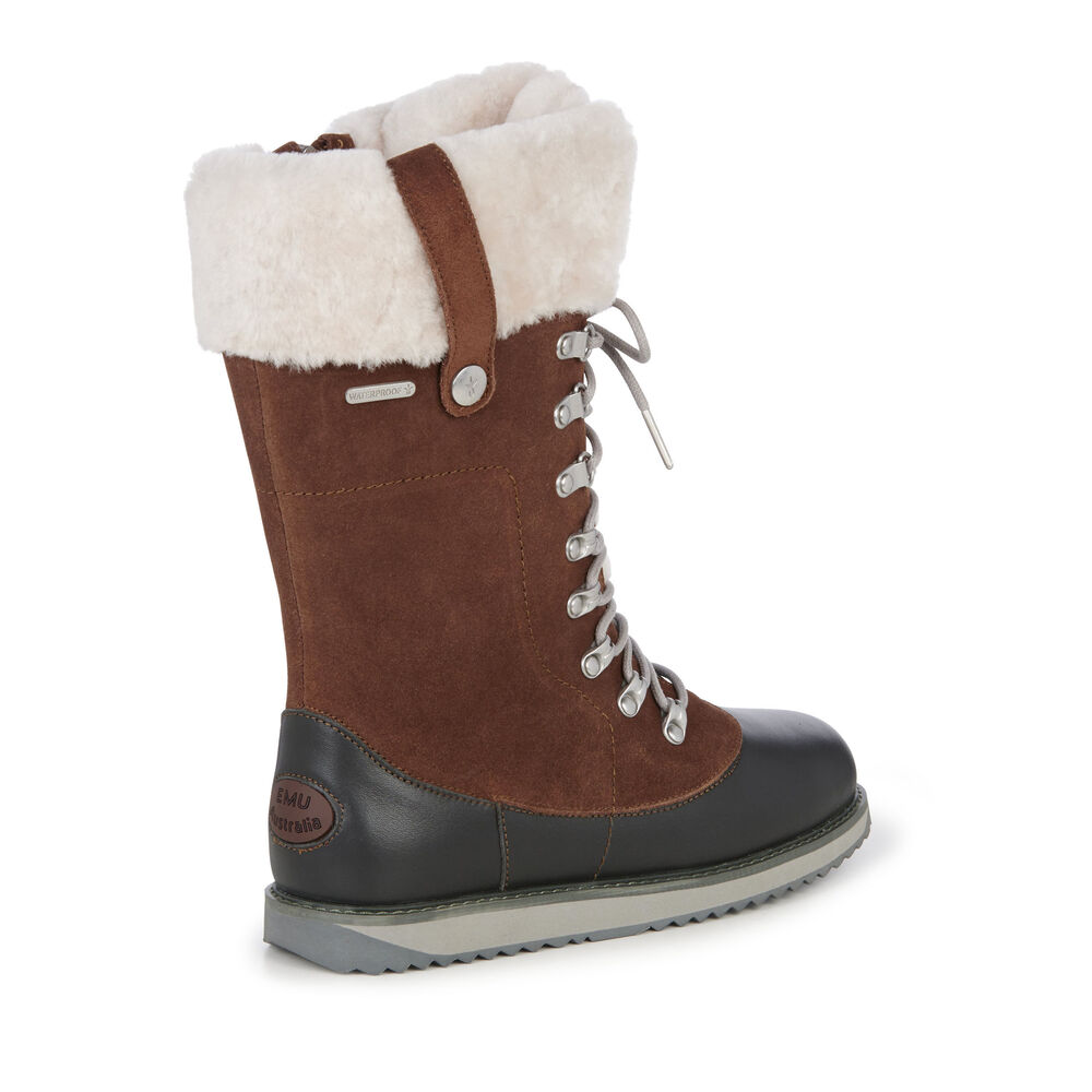 Emu Orica Hi Stiefel Damen Braun | 57NDJUSEX