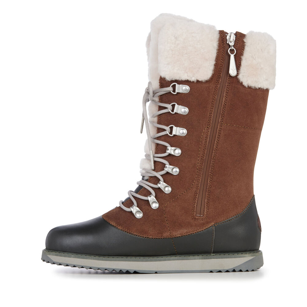 Emu Orica Hi Stiefel Damen Braun | 57NDJUSEX