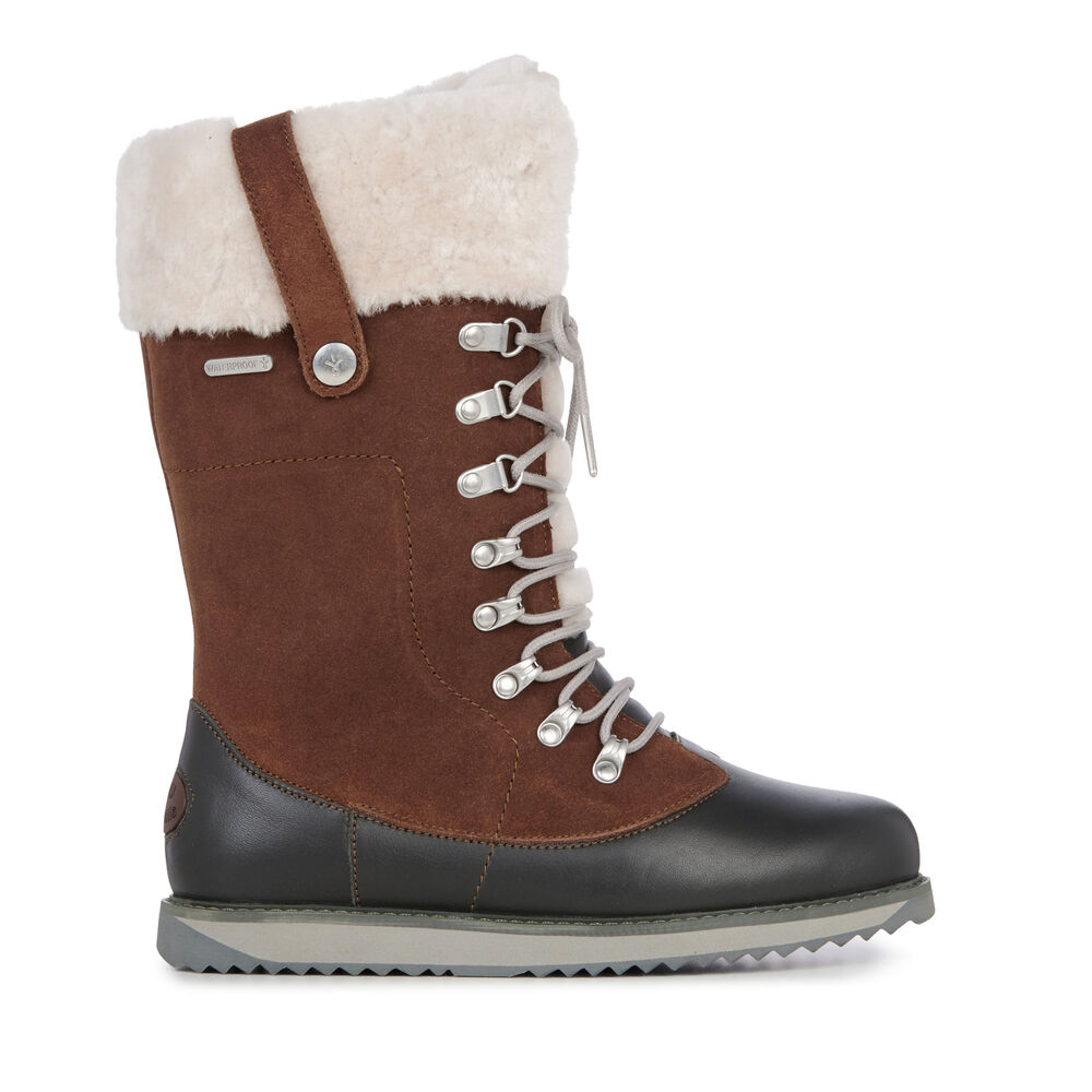 Emu Orica Hi Stiefel Damen Braun | 57NDJUSEX