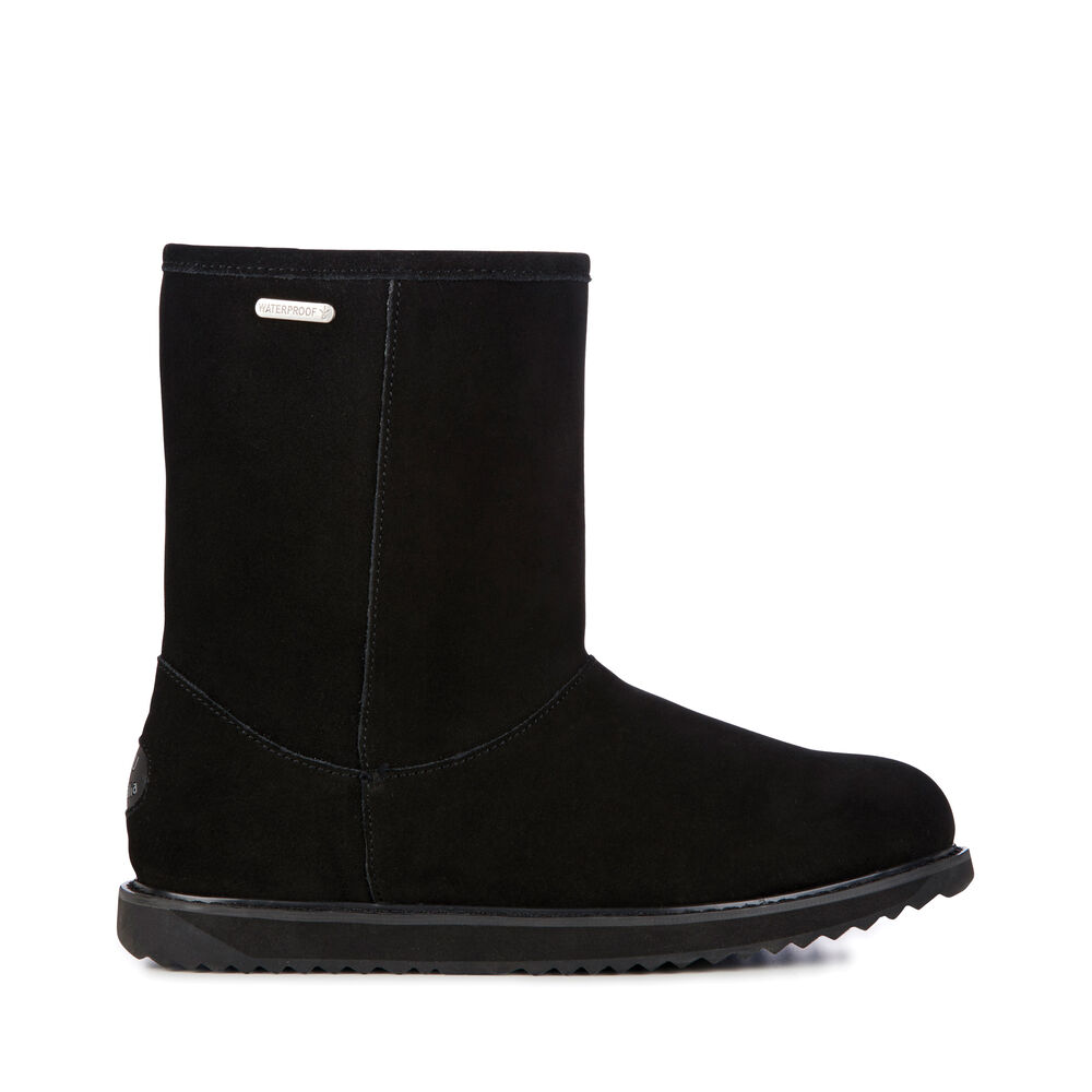 Emu Paterson Klassische Lo Stiefel Damen Schwarz | 30SLIXRMQ