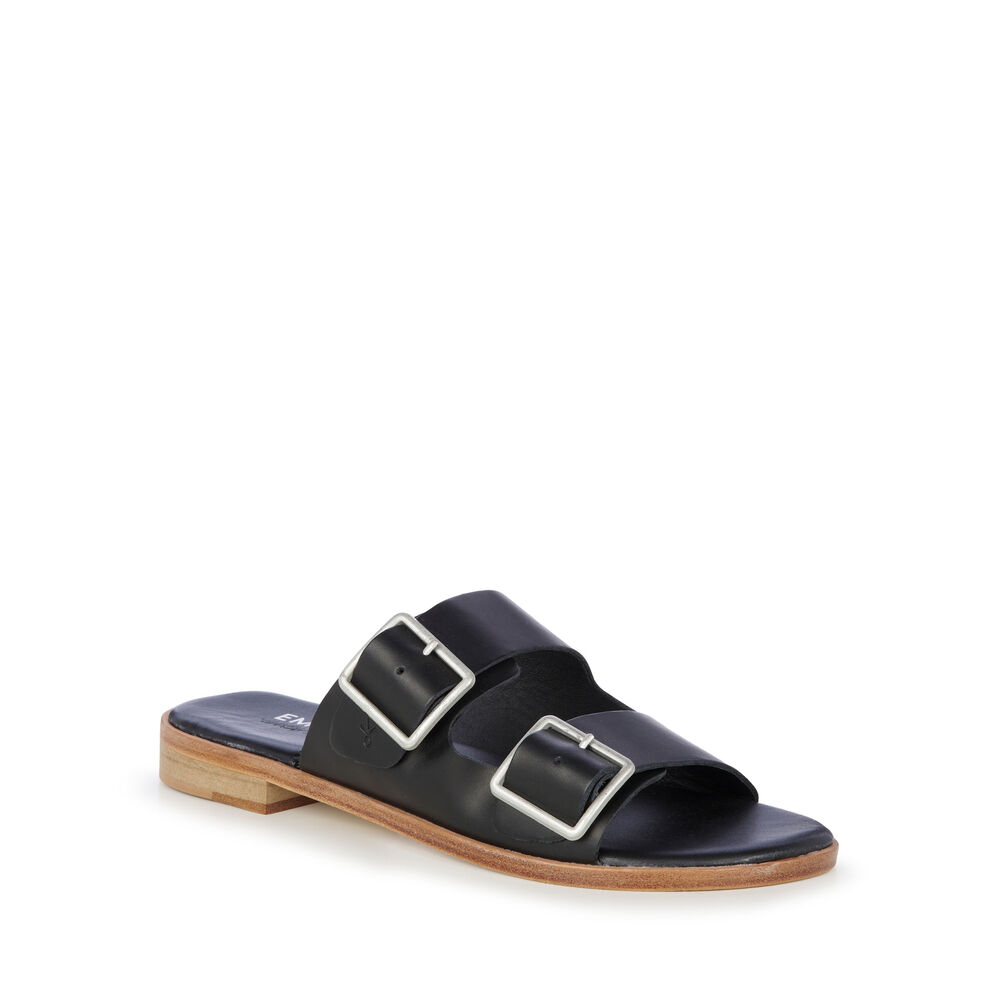 Emu Peli Sommerschuhe Damen Schwarz | 81KAHOVNQ