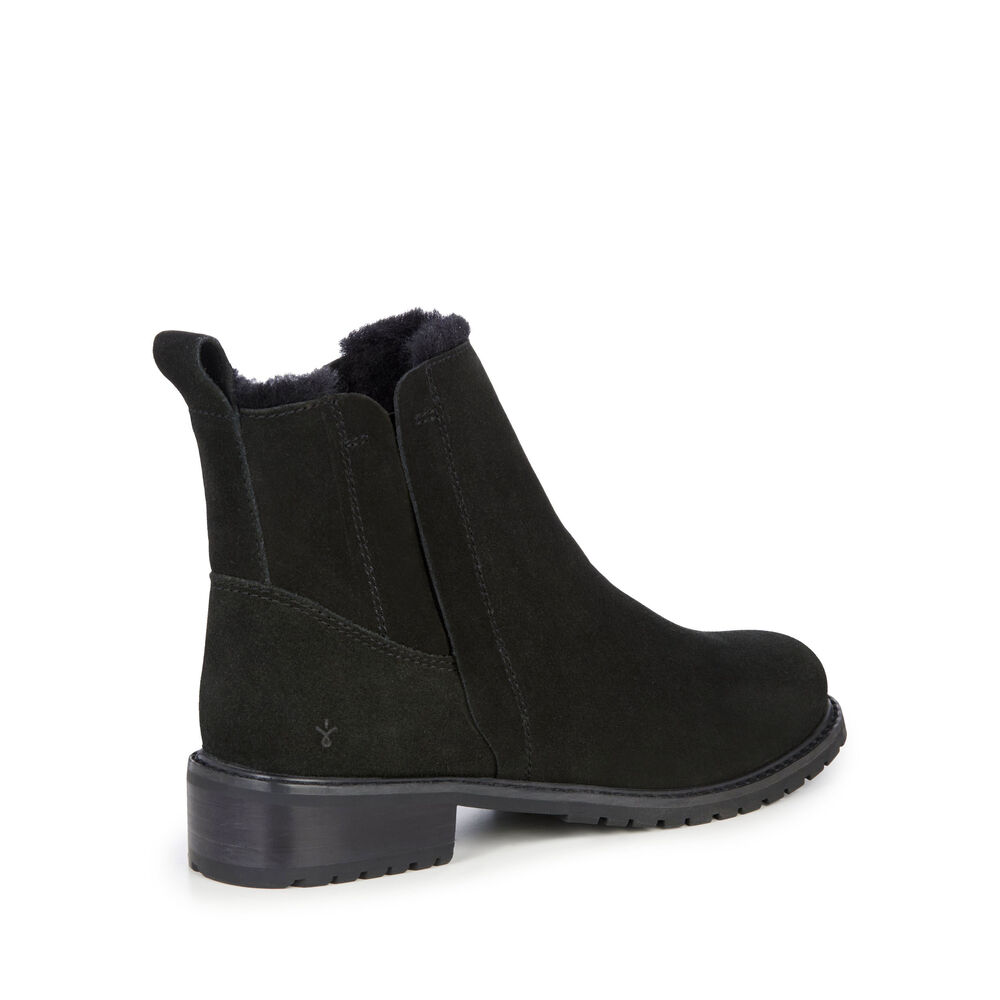 Emu Pioneer Stiefel Damen Schwarz | 69UTOEYXZ