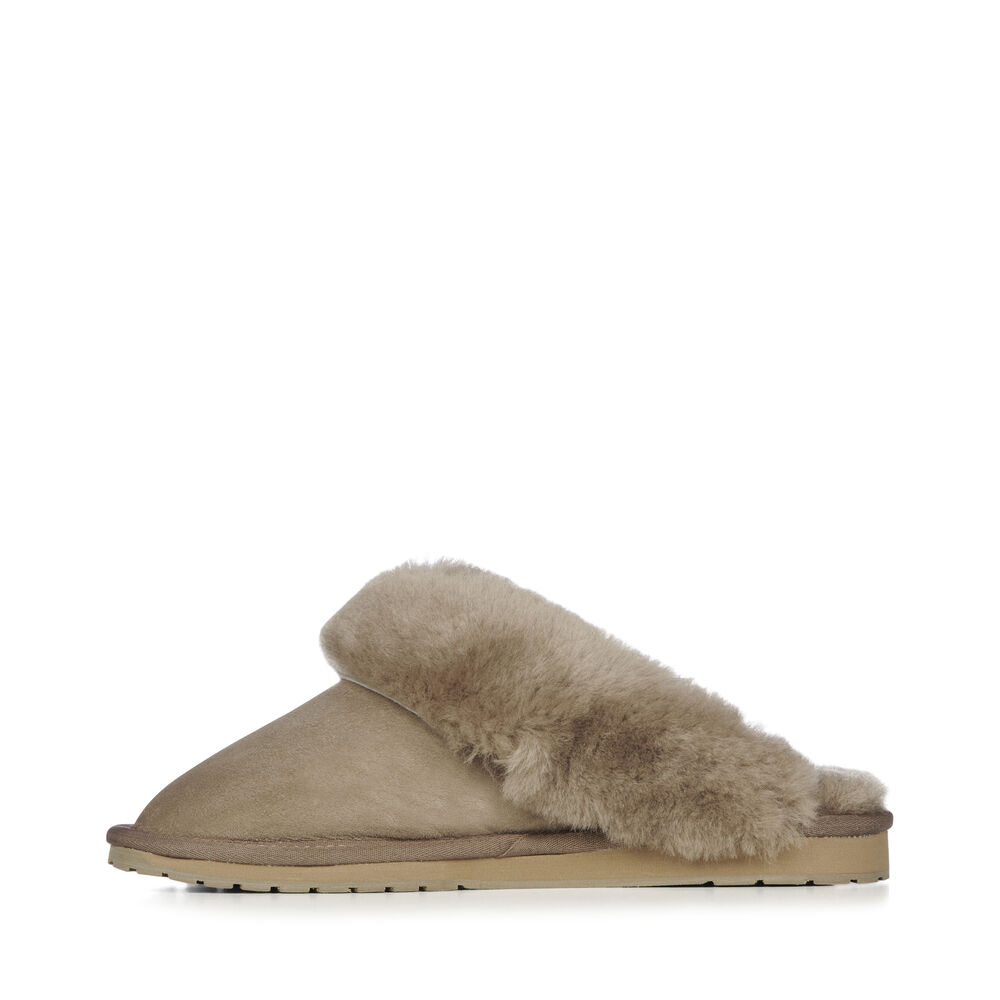 Emu Platinum Eden Hausschuhe Damen Khaki | 87WPCIQFS