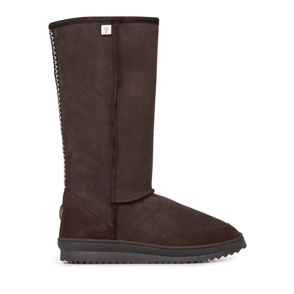 Emu Platinum Outback Hi Stiefel Damen Schokolade | 52AIEKUNP