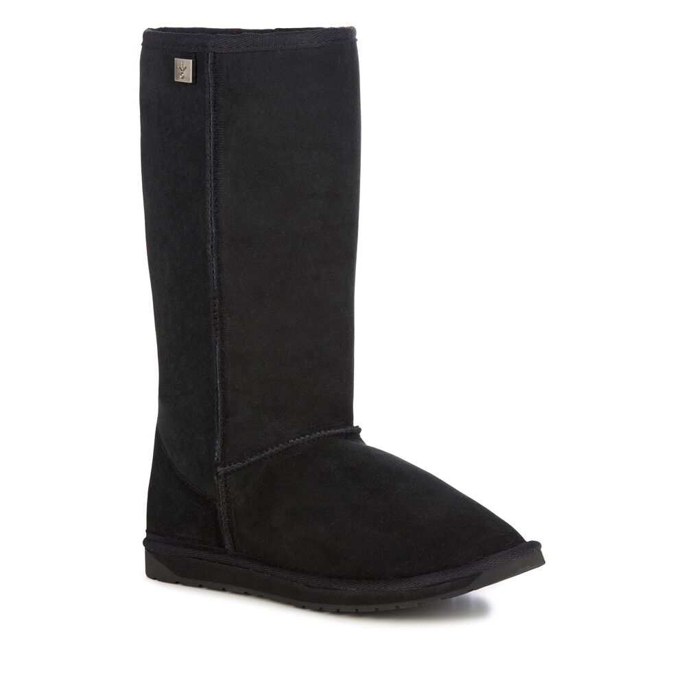 Emu Platinum Stinger Hi Stiefel Damen Schwarz | 64AHNYIMR