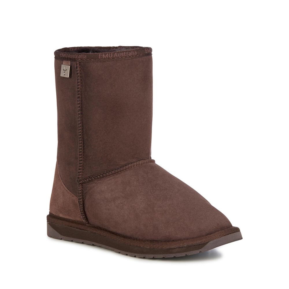 Emu Platinum Stinger Lo Stiefel Damen Schokolade | 07DXOBYTU