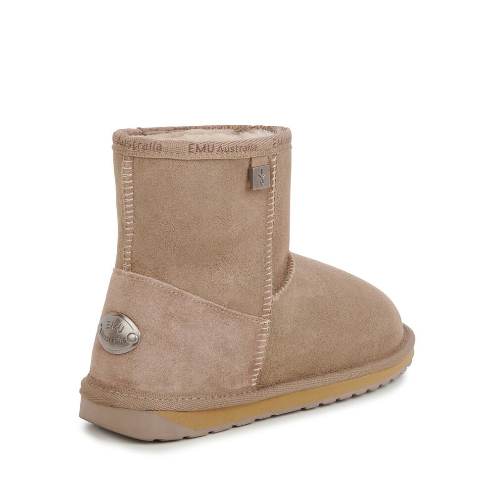 Emu Platinum Stinger Slim Mini Stiefel Damen Khaki | 53ONRMUBJ