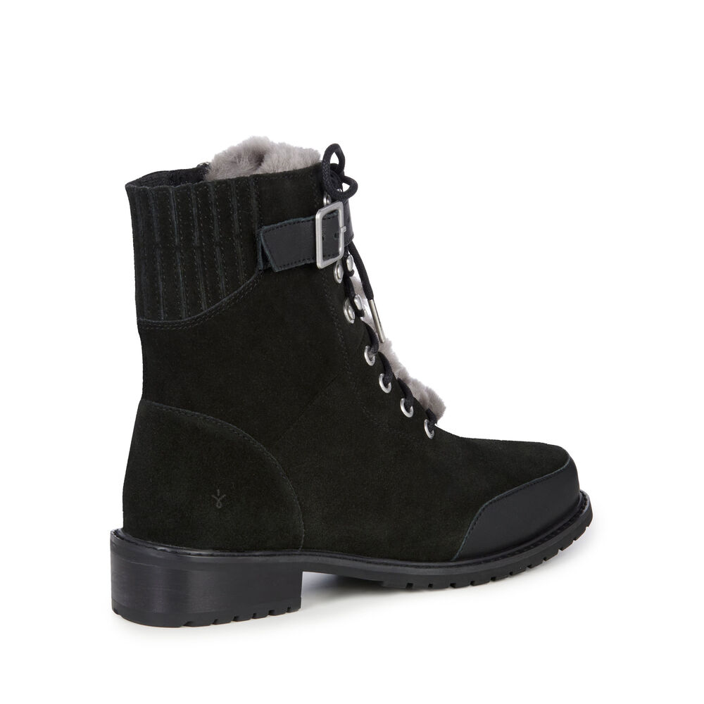 Emu Waldron Mix Stiefel Damen Schwarz | 47YXCGNIA