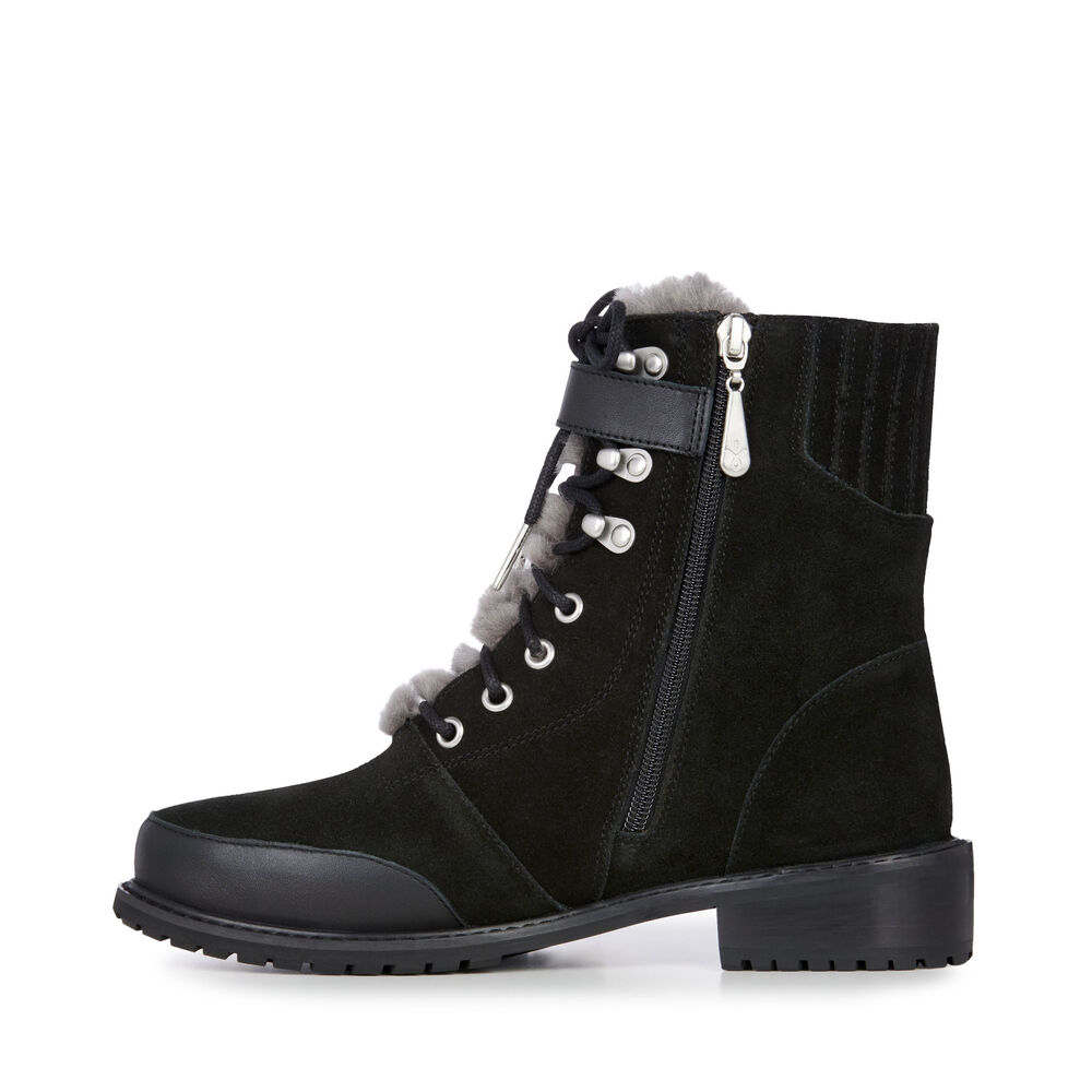 Emu Waldron Mix Stiefel Damen Schwarz | 47YXCGNIA