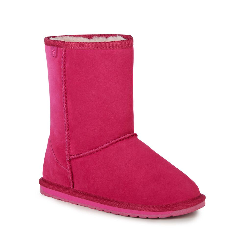 Emu Wallaby Lo Teens Stiefel Kinder Fuchsie | 28JZUGIBD