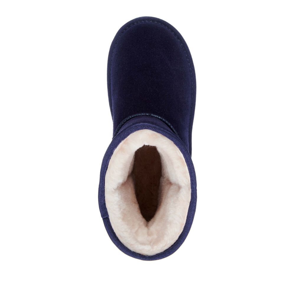 Emu Wallaby Lo Teens Stiefel Kinder Navy | 30IUNPQSO