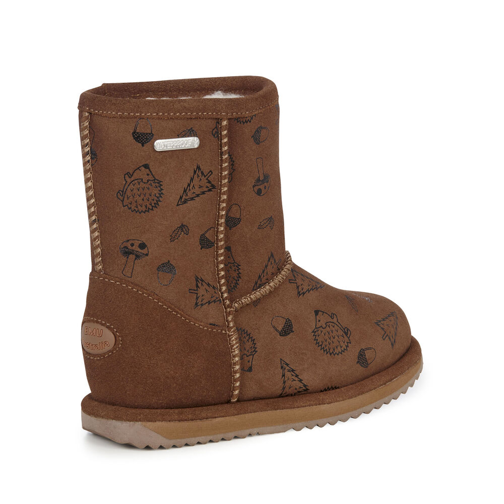 Emu Woodland Brumby Stiefel Kinder Braun | 35FPMODAI