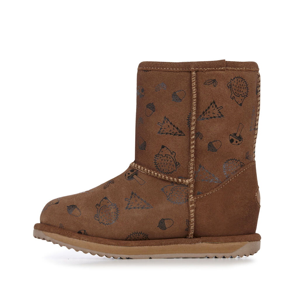 Emu Woodland Brumby Stiefel Kinder Braun | 35FPMODAI